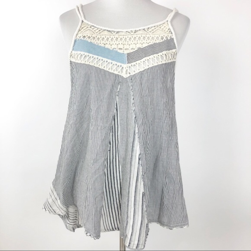 Free People stripe rope top